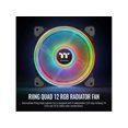 thumbnail image 4 of Thermaltake Riing Quad 12 RGB Radiator Fan (1-Fan Pack), 4 of 9
