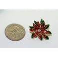 thumbnail image 4 of Just Love Jewels Enamel Poinsettia Earrings Costume Jewelry, Christmas Holiday Jewelry Gift, 4 of 5