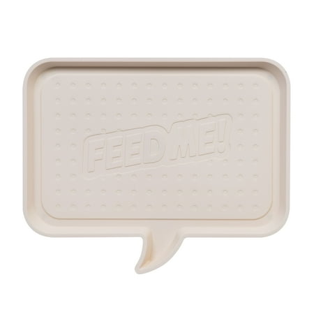 UPC: 0762016469393 | IRIS USA  Medium  FEED ME  Feeding Mat for Dog or Cat  Ivory