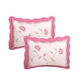 thumbnail image 5 of Home Soft Things 7 Piece Saigon Bedspread Set - Pink - Oversize Queen (102" x 118"), 5 of 6