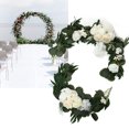 thumbnail image 4 of 2 Set Wedding Floral Decorations, Rose Shape Lifelike Vivid Color  Welcome Flower Decorations, 4 of 8