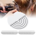 thumbnail image 3 of Protections Thermiques pour Cheveux, Protecteur de Colle Transparent Professionnel Finition Soignée PVC Transparent avec Échelle pour Extension de Cheveux, 3 of 8