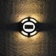 thumbnail image 3 of Luz de cubierta solar 4-LED Entrada de auto Luz de aluminio Impermeable Camino exterior Escaleras de Tomshoo Blanco-2 1 pieza, 3 of 7