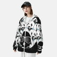 thumbnail image 5 of Kll Black Head Woman With Panda Hair Print Men'S Women’s Upf 50+ Sun Protection Outdoor Hoodie Jacket Long Sleeve Fishing Hiking Performance Shirt- Xx-Large, 5 of 8