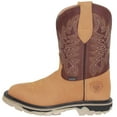 thumbnail image 2 of Men's Leather Square Toe Western Work Boot, 2 of 4