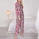 thumbnail image 3 of Balery heart with cow Conjunto de Pijama con Estampado para Mujer, Conjunto de Dos Piezas con Manga Larga, Ropa de Dormir Suave con Bolsillos, Pijamas Cómodos-Small, 3 of 7