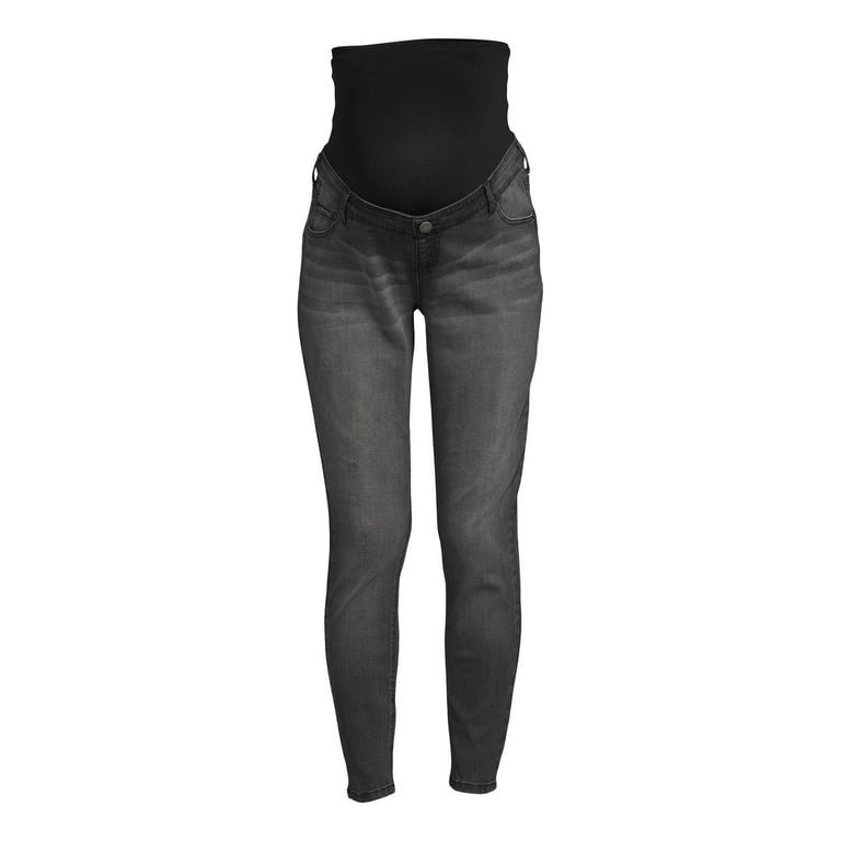 Time and Tru Maternity Skinny Jeans with 5 Pockets 