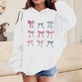 thumbnail image 2 of Chandail en Molleton pour Enfants Garçons Manches Longues Imprimé Chandail à Capuche Filles Col Rond Chandail Tops Vêtements Chauds Automne Hiver Vêtements Fille 9-10 Ans, 2 of 5