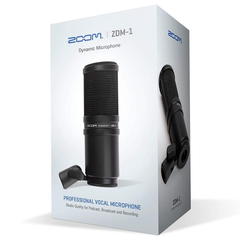 Zoom ZDM-1 Dynamic Microphone and Audio Recorder for Professional Sound