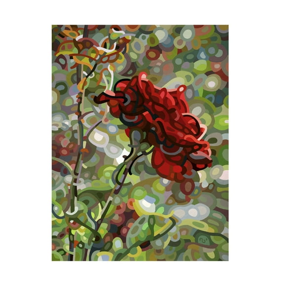 Mandy Budan 'Last Rose Of Summer' Canvas Art