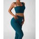 thumbnail image 1 of Conjunto De Entrenamiento Para Mujer, Traje De Correr De Cintura Alta, Tejido Elástico De Protección Para Levantamiento De Glúteos Para Gimnasio ANGGREK Otros, 1 of 6