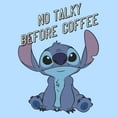 thumbnail image 2 of Men's Lilo & Stitch No Talky Before Coffee Graphic T-Shirt, 2 of 4