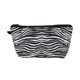 thumbnail image 1 of Ofertas Únicas 1 Pc Bolsa de Maquillaje Impresa con Animales para Vacaciones Viaje Blanca Negra de Poliéster, 1 of 5