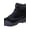 Black, variant on Men's Hiking Shoes, High Top Waterproof Boots, Anti Slip Outdoor Trekking Work Shoes, Lightweight Ankle Trail Footwear
