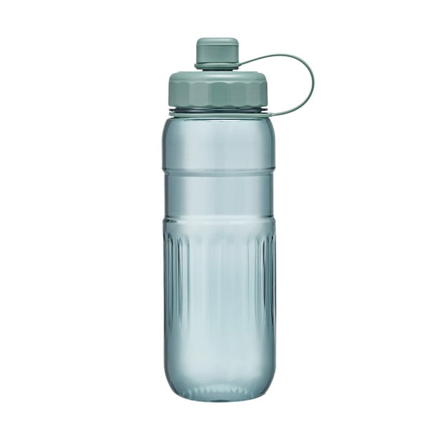 Sports Water Bottle 32 oz Plastic BPA Free With Leak Proof Cap And Carrying Handle For Gym Cycling And Outdoor Activities