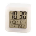 Clocks for Seniors Battery Backup The Hatch Alarm Clock Led Clock Wall
