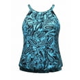 thumbnail image 5 of DHFJKG Tankini Top For Women Adjustable Straps Scoop Neck Loose Fit Swim Tank Tops 2026 Swimsuit Floral Printed Trendy Beachwear, 5 of 5