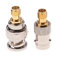 thumbnail image 3 of 4 Piezas de Adaptadores de RF Coaxiales BNC a SMA Hugo, 3 of 8
