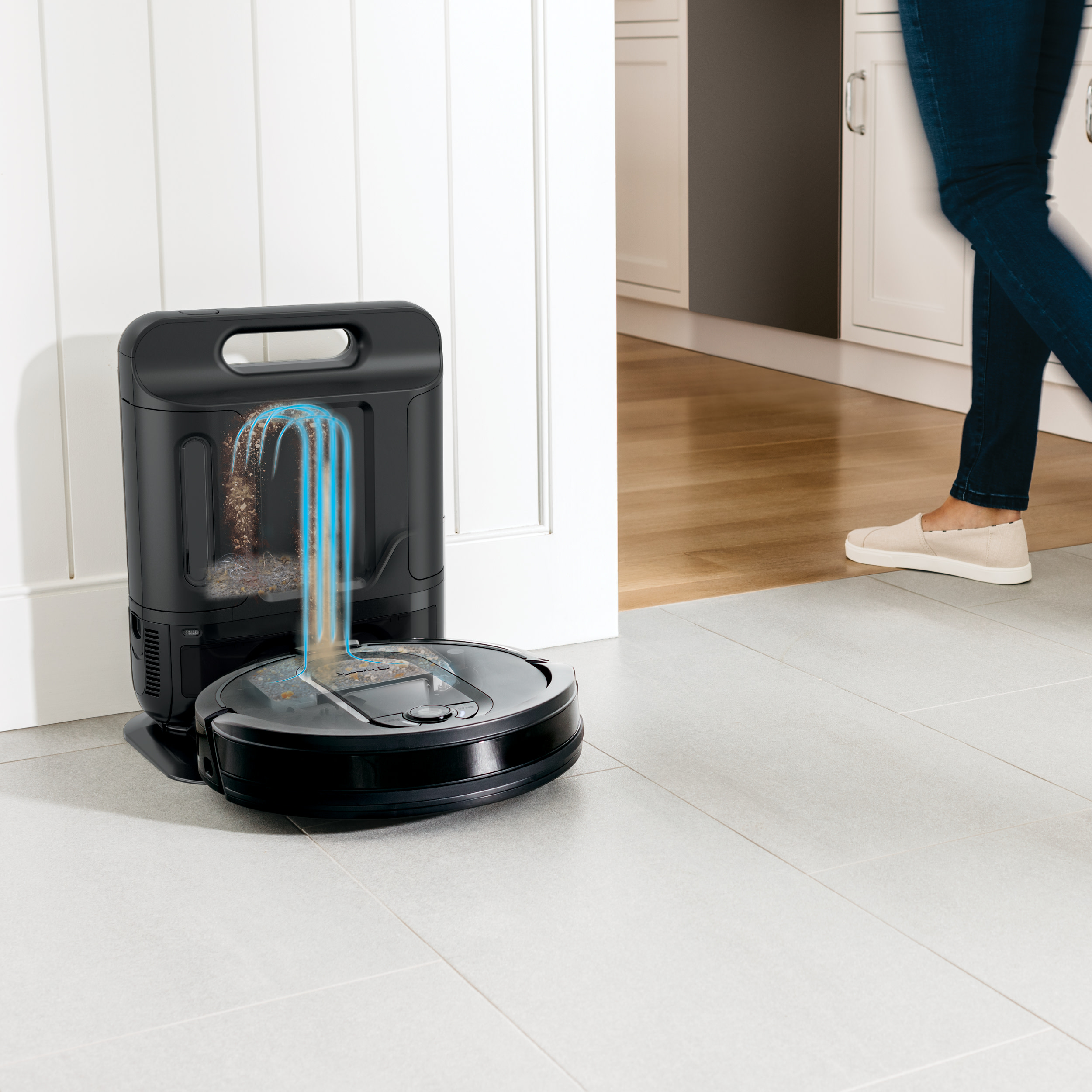 Shark IQ Robot Self-Empty® XL Vacuum with Self-Empty Base, Home Mapping, RV1002AE, New - image 3 of 11