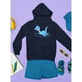 thumbnail image 3 of Dinosaur On Water Hoodie Juniors -Image by Shutterstock,  Large, 3 of 4