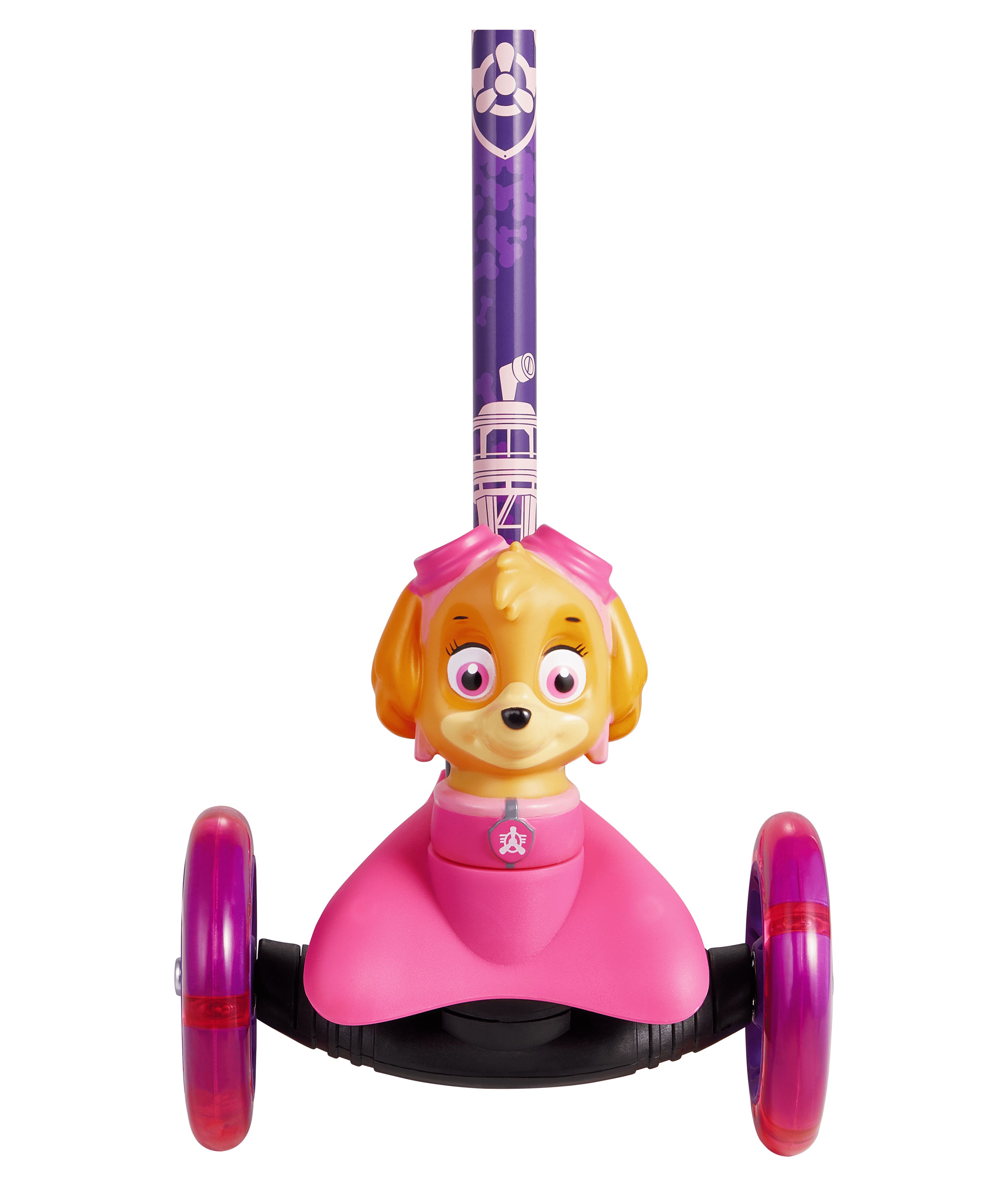 PAW Patrol Skye Ride-N-Glide 3-Wheel Kids Scooter, Pink photo 8