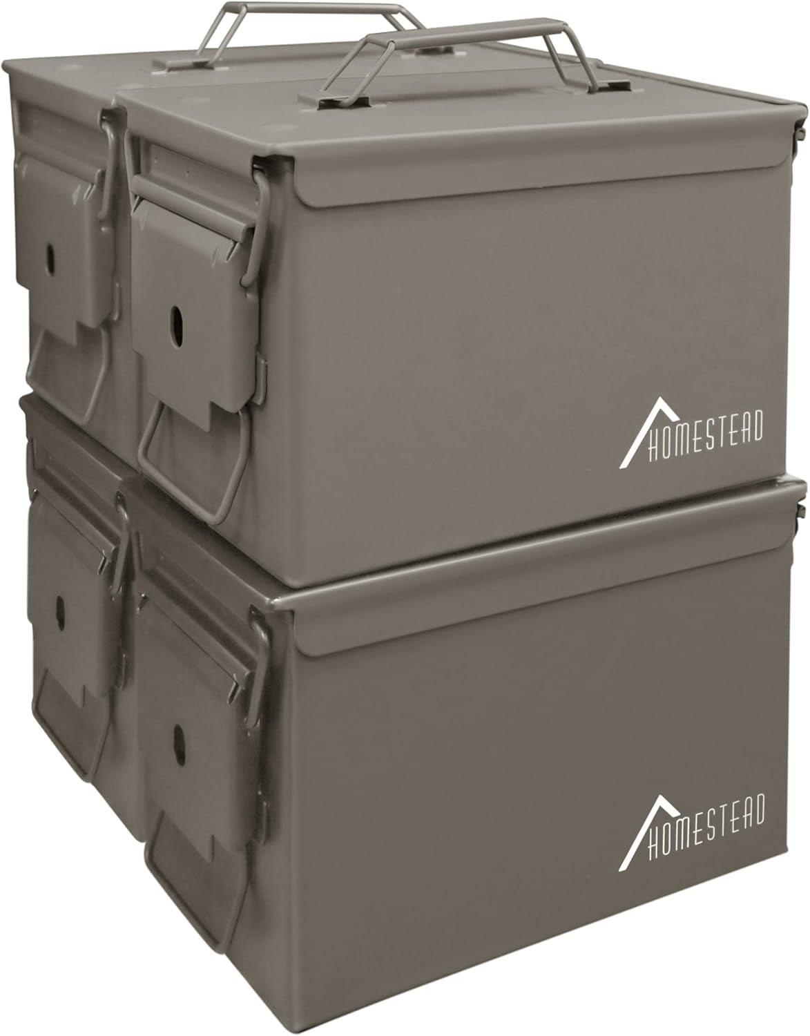 4x .50 Cal Ammo Cans – Military Surplus Grade 2, US Made