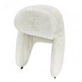thumbnail image 2 of Gorro de trampero Yuyangstore de invierno con orejeras Blanco Sombreros de cazador de invierno, 2 of 8