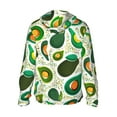 thumbnail image 3 of Haiem Green Avocado UPF 50+ Fishing Shirts for Men Long Sleeve UV Sun Protection Hoodie Non-Mask Outdoor Hiking Shirts, 3 of 9
