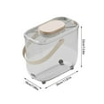 thumbnail image 3 of Intelligent Vacuum Seal Pet Food Storage Container Large Capacity Airtight Fresh-Keeping Dog and Cat Food Bin with Rechargeable Technology and Included Measuring Spoon for Dry Kibble, 3 of 4