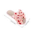 thumbnail image 2 of QUMIIRITY Zapatillas De Casa Para Mujer En De Lino Con Abierto Y Decorativo, 2 of 8