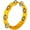 Yellow, variant on Nino Compact ABS Plastic Handheld Tambourine 8 in. Sky Blue