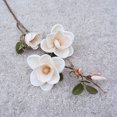 thumbnail image 1 of Magnolia 3 Otoño Corazón de loto Magnolia Flores artificiales Flores falsas Hogar Hotel Centro comercial Fotografía de bodas Flores florales, 1 of 5