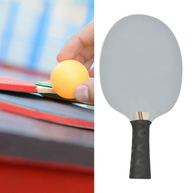 DYNWAVECA Table Tennis Racket Blade Athlete Iron Plate for Competition Practice Indoor Horizontal Board