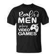 thumbnail image 2 of SR Real Play Video Games Dads Quote Fathers Day T-shirt, 2 of 5