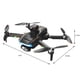 thumbnail image 4 of Pisexur Electronics para hombres, dron FPV con wifi de 2.4G y cámara 4K para adultos, cuadricóptero RC con retorno automático, función de seguimiento, motor sin escobillas, vuelo, ruta, retención de, 4 of 9