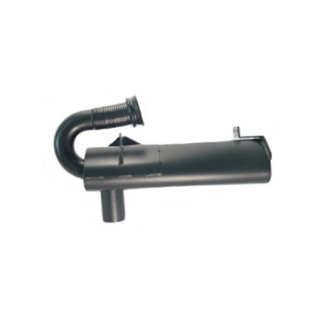 Length John Deere Muffler - AT180534 New Turbo Muffler For John Deere Crawler Dozer Loader 450G 550G 650G +