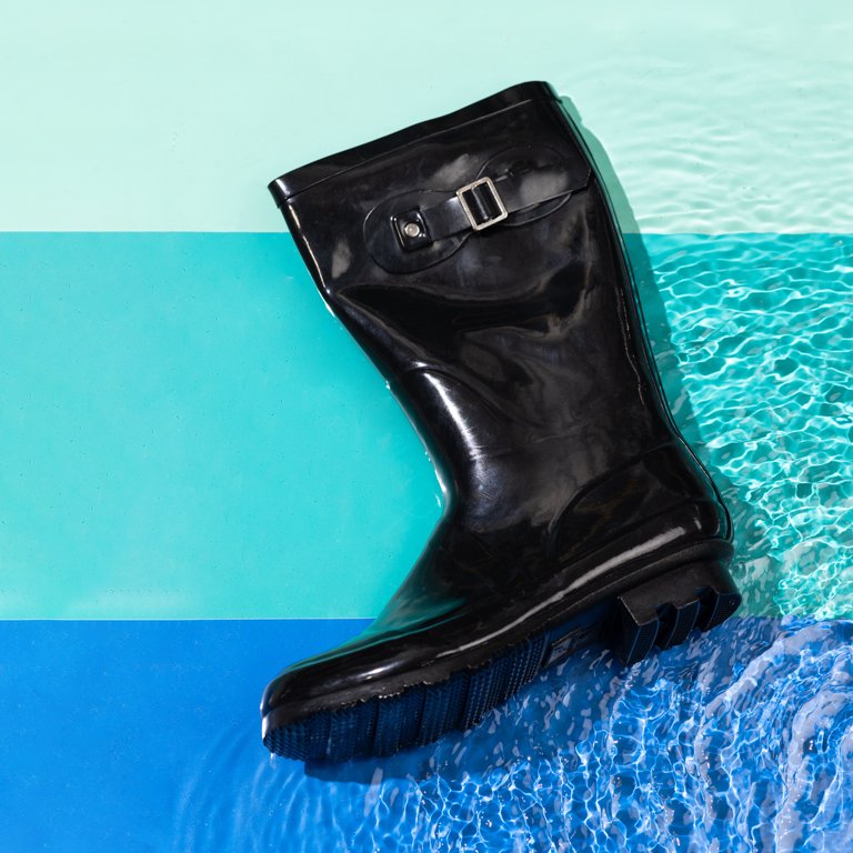 Walmart ladies 2025 rain boots