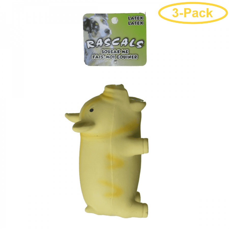 latex pig dog toy walmart