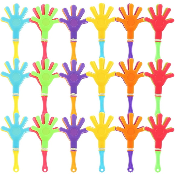 OULII 50pcs Cheering Noise Maker Assorted Color Hand Noise Maker for Parties