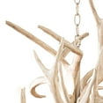 thumbnail image 3 of Regina Andrew 16-1380 Waylon 12 Light 34" Wide Antler Candle Style Chandelier - Natural, 3 of 5