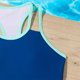 thumbnail image 5 of Odeerbi 8-13 Años Niñas Verano Beach Bikini Traje de Baño Ropa de Playa Hawaiana Traje de Baño Color Sólido Dividido Traje de Baño Tank Top Bikini Bottom Set de Dos Piezas, 5 of 8