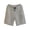 #0080-Gray, variant on Qiyinn Men's Casual Shorts Cotton Drawstring Waffle Summer Beach Shorts Elastic Waist Lounge SweatShorts with Pockets