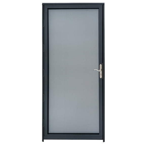 Sdstone Grisham Deluxe 36'' x 80'' Steel Security Door, 310-Black