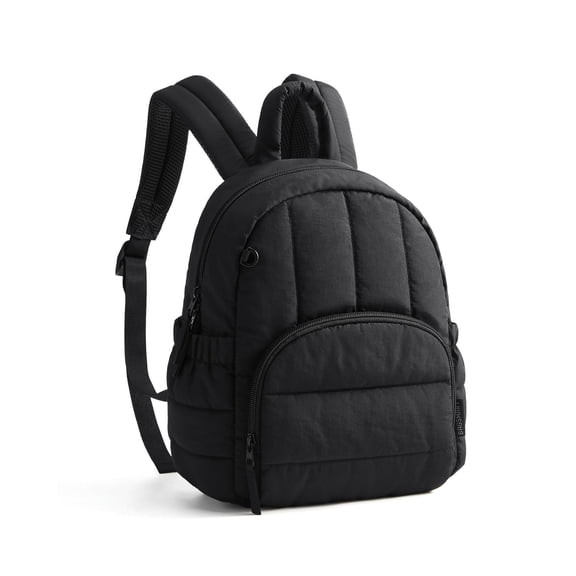 Mini Backpack for Women, Lightweight Puffer Small Backpack Purse