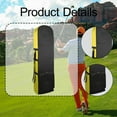 thumbnail image 6 of Golf Travel Bag Golf Carry Bag Golf Club Bag Foldable Polyester Design for Easy Storage and Club Protection, 6 of 9