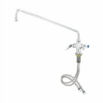 T&S Brass - Double Pantry Faucet, Single Hole Base, 18'' Swing Nozzle (065X)