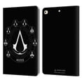thumbnail image 1 of Head Case Designs Officially Licensed Assassin's Creed Legacy Logo Crests Leather Book Wallet Case Cover Compatible with Apple iPad 9.7 2017 / iPad 9.7 2018, 1 of 6