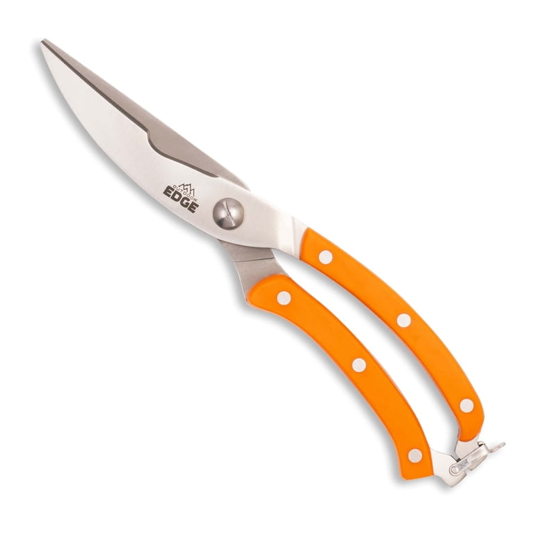 Outdoor Edge Heavy Duty Field Shears- Blaze Orange Game Shears
