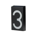 thumbnail image 1 of Doorplate Light Number Guide-board Wall Lamp Digital Yard Home Plaque Garden Lantern Rechargeable Address House Waterproof Three, 1 of 9