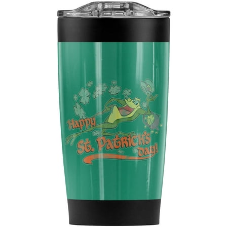 

Looney Tunes Michigan J. Frog Stainless Steel Tumbler 20 oz Coffee Travel Mug/Cup Vacuum Insulated & Double Wall with Leakproof Sliding Lid | Great for Hot Drinks and Cold Beverages